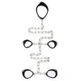 Leather Female Hand And Foot Cuffs - Adult Planet - Online Sex Toys Shop UK